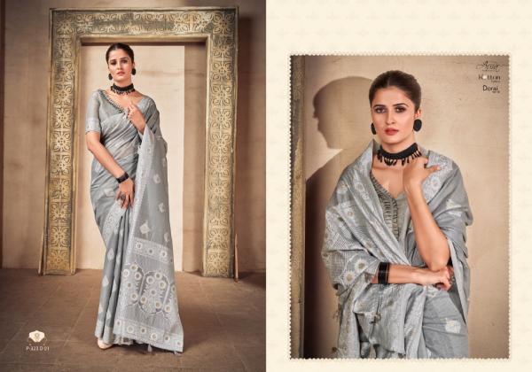 Aura Dorai Vol 10 Exclusive Cotton Designer Saree Collection